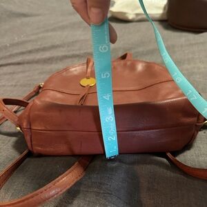 Mango Brown Leather Women's Backpack
